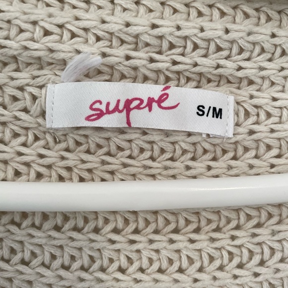 Supre | Longline Sleeveless Cardigan | Size S/M - Picture 2 of 2